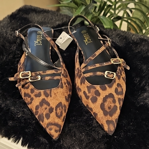 Rouge! Shoes - Brown Leopard Print Women's Shoes